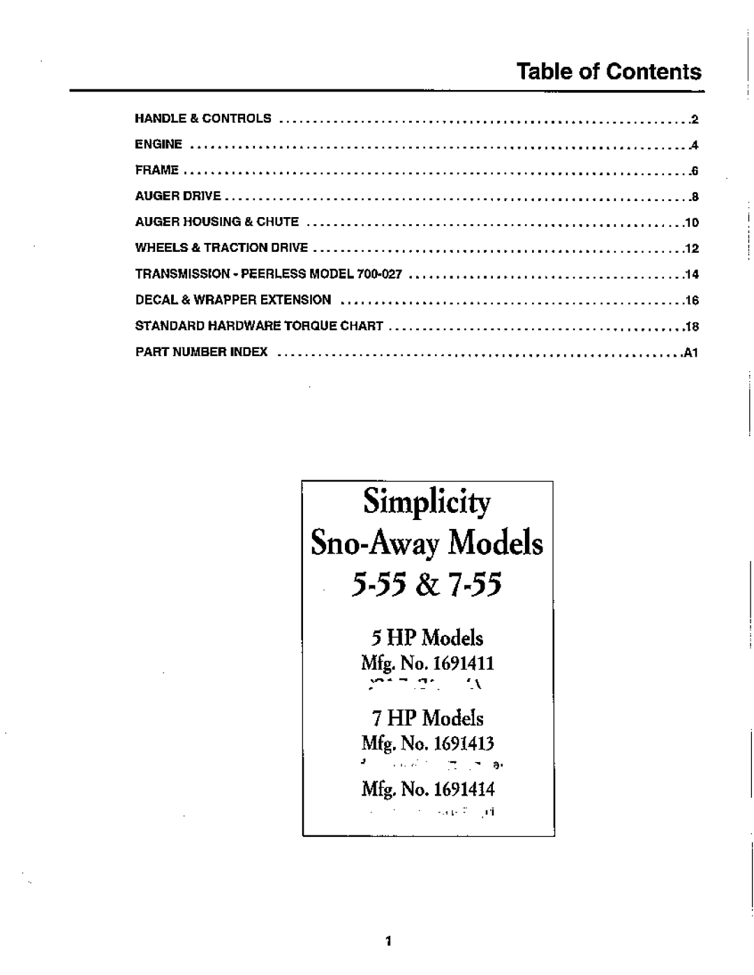 Simplicity 6137 & Up, 2000 & Up, 13781 & Up manual 