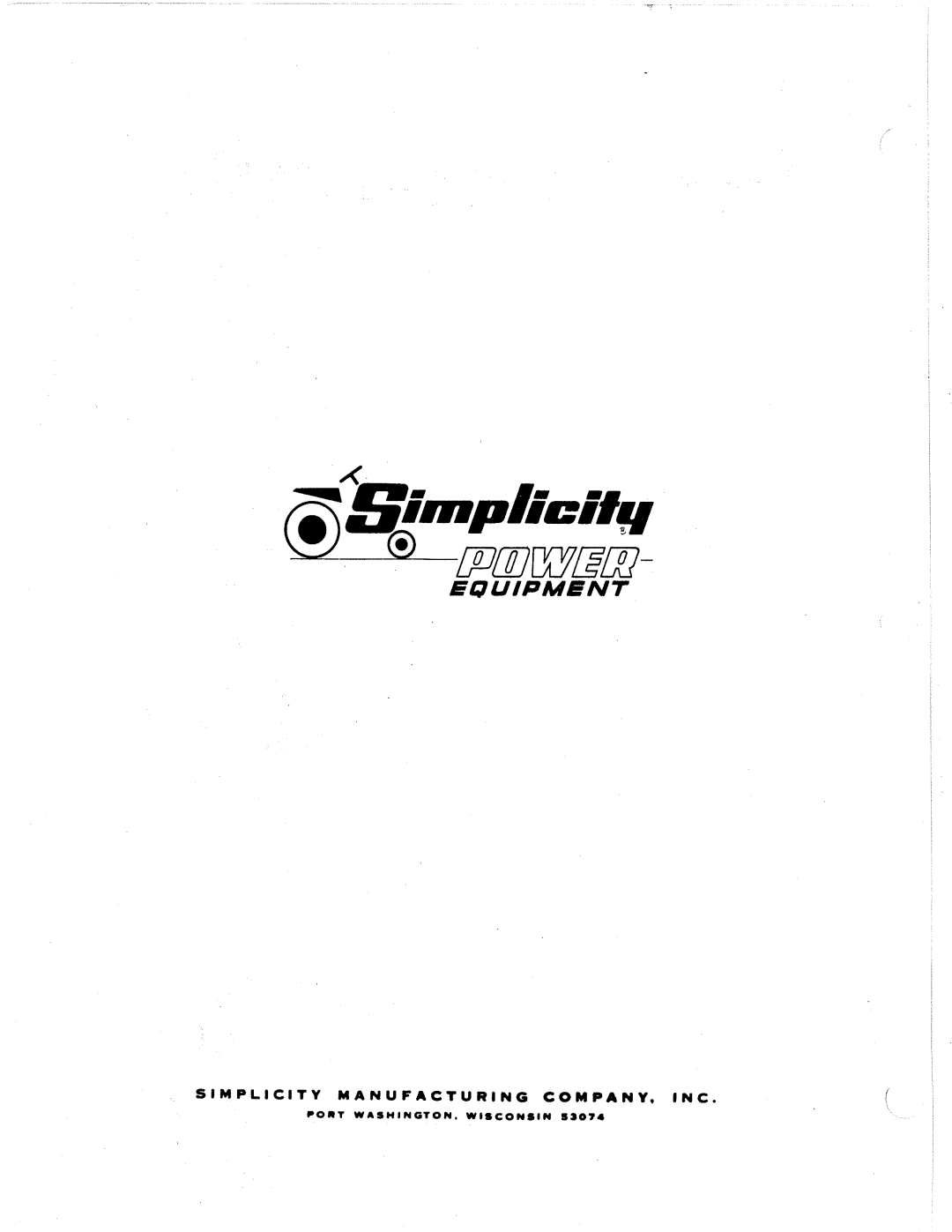 Simplicity 619 manual 