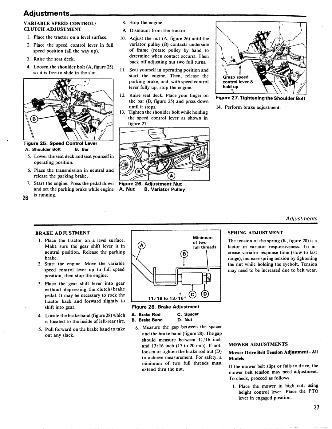 Simplicity 6211, 6216 manual 