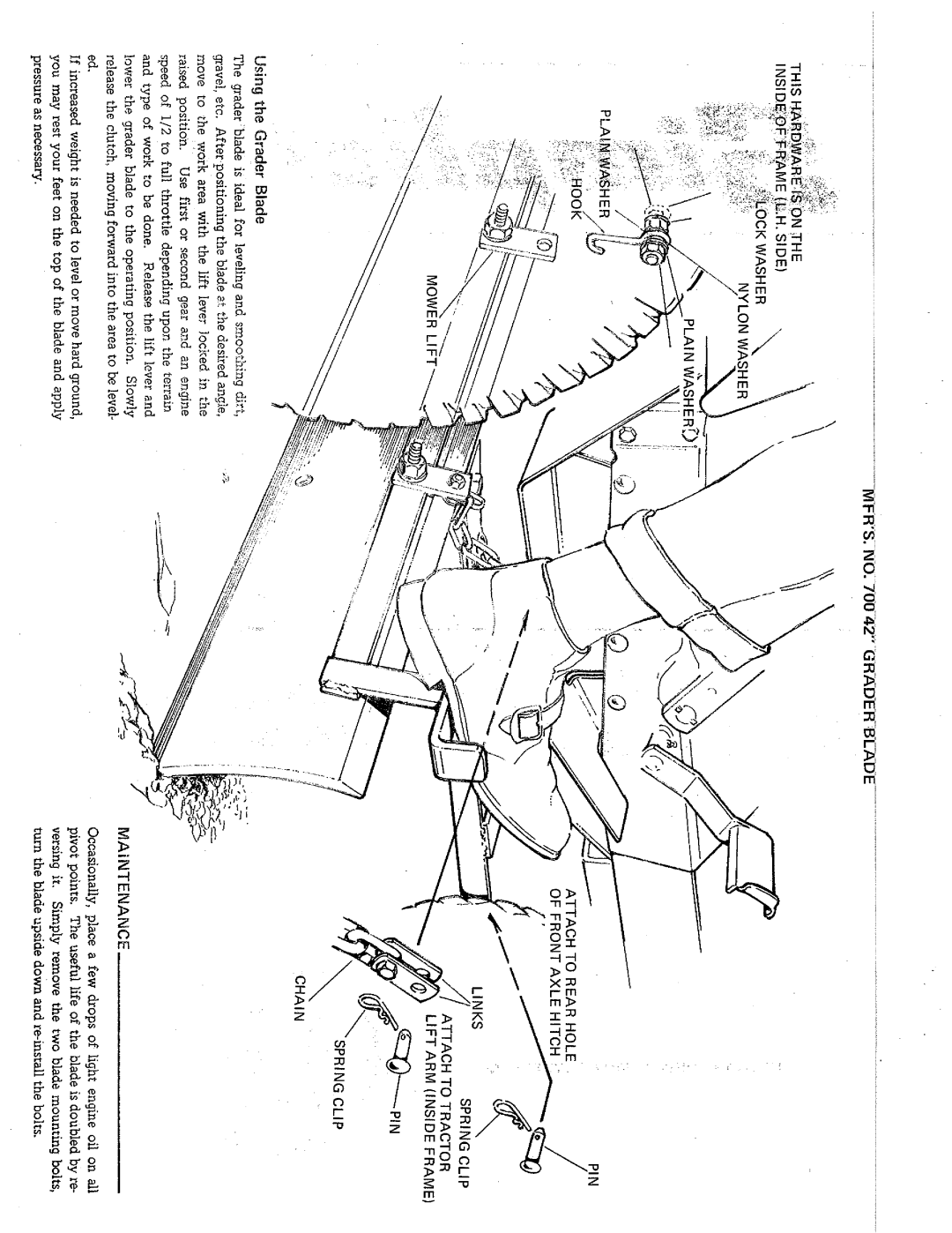 Simplicity 700 manual 