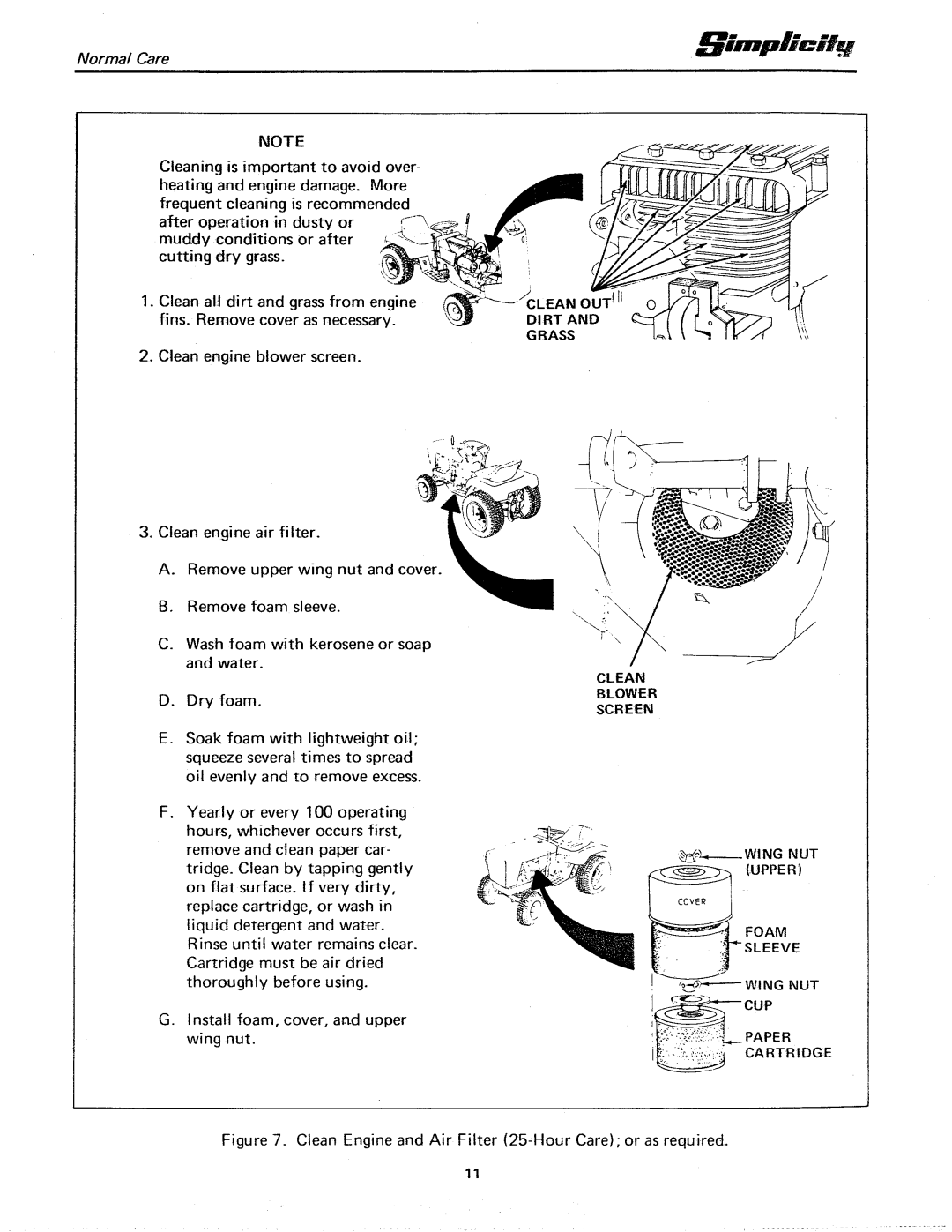 Simplicity 7000-6 Speed Series manual 