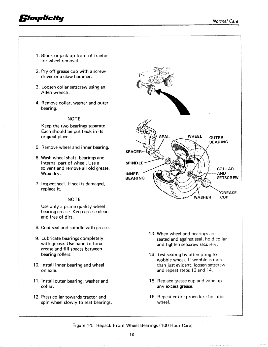 Simplicity 7000-6 Speed Series manual 