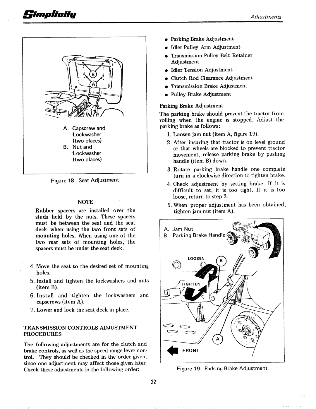 Simplicity 7000-6 Speed Series manual 