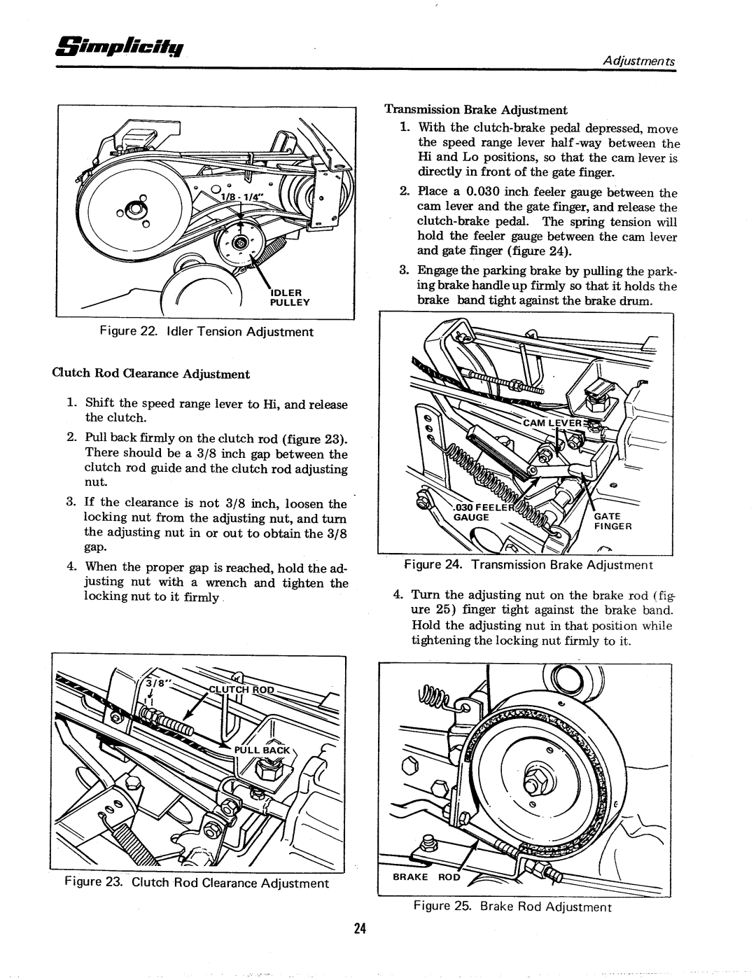 Simplicity 7000-6 Speed Series manual 