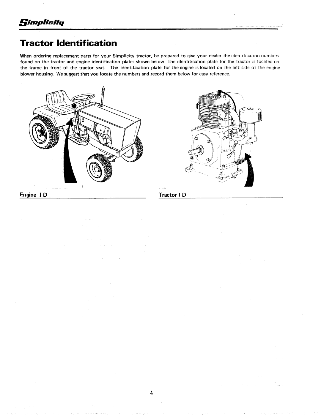 Simplicity 7000-6 Speed Series manual 