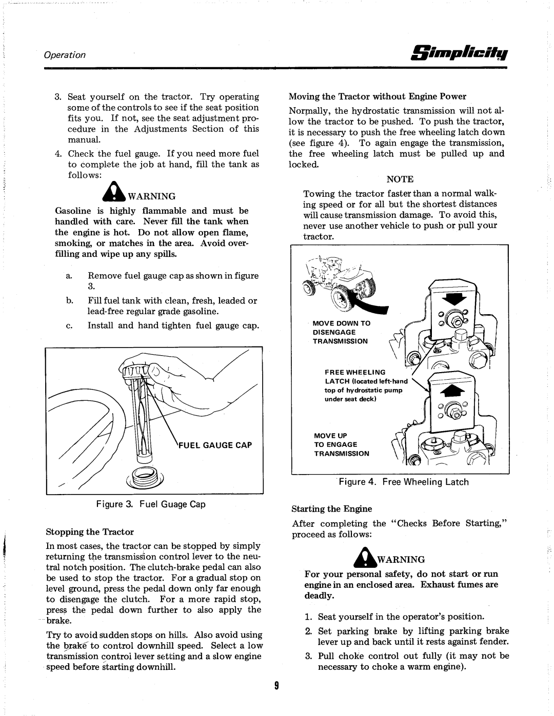 Simplicity 7012H manual 