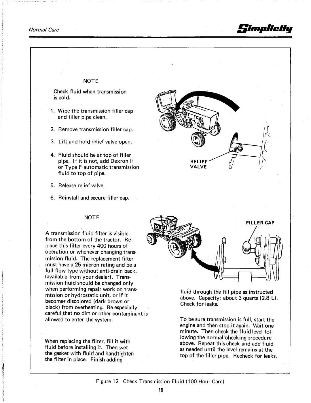 Simplicity 7012H manual 