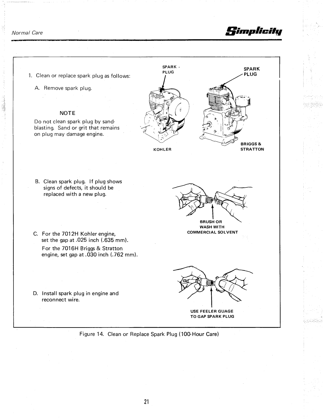 Simplicity 7012H manual 