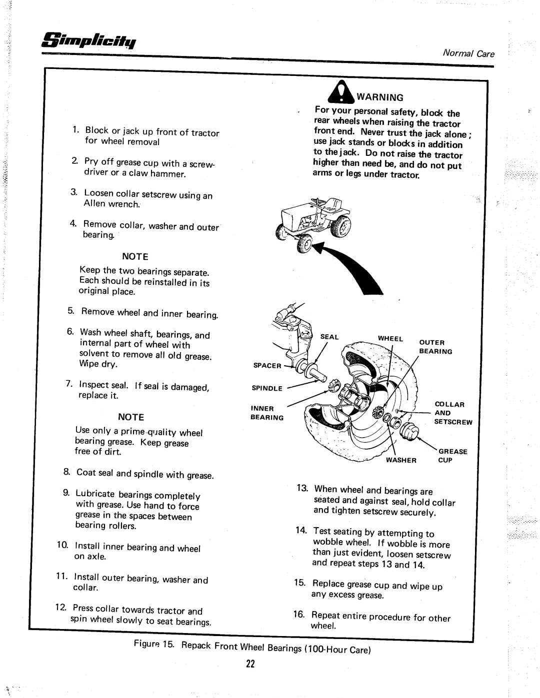 Simplicity 7012H manual 