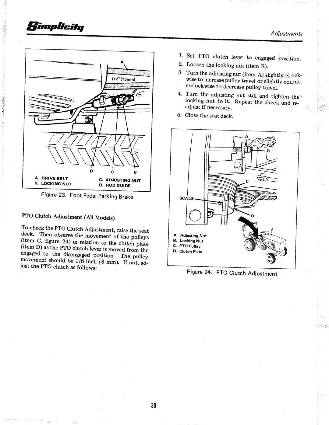 Simplicity 7012H manual 