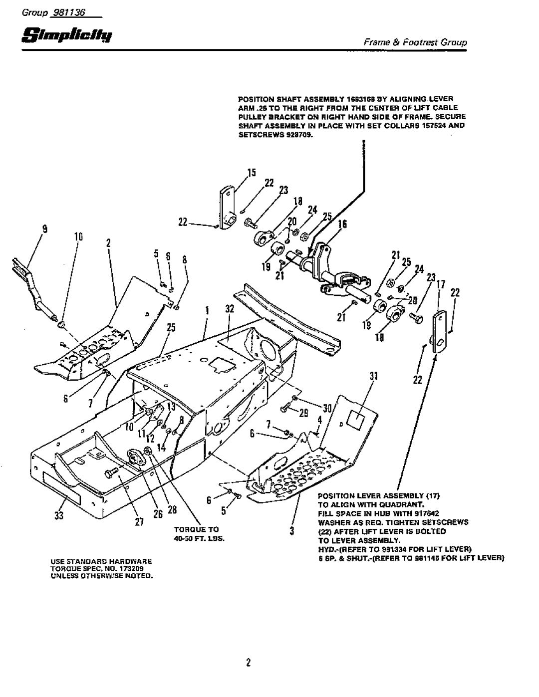 Simplicity 7013 S manual 