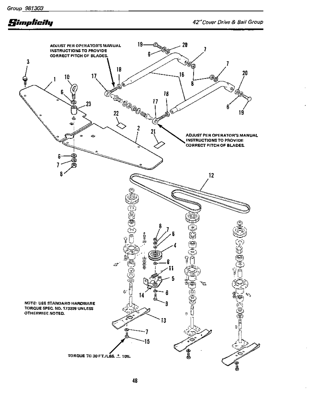 Simplicity 7013 S manual 