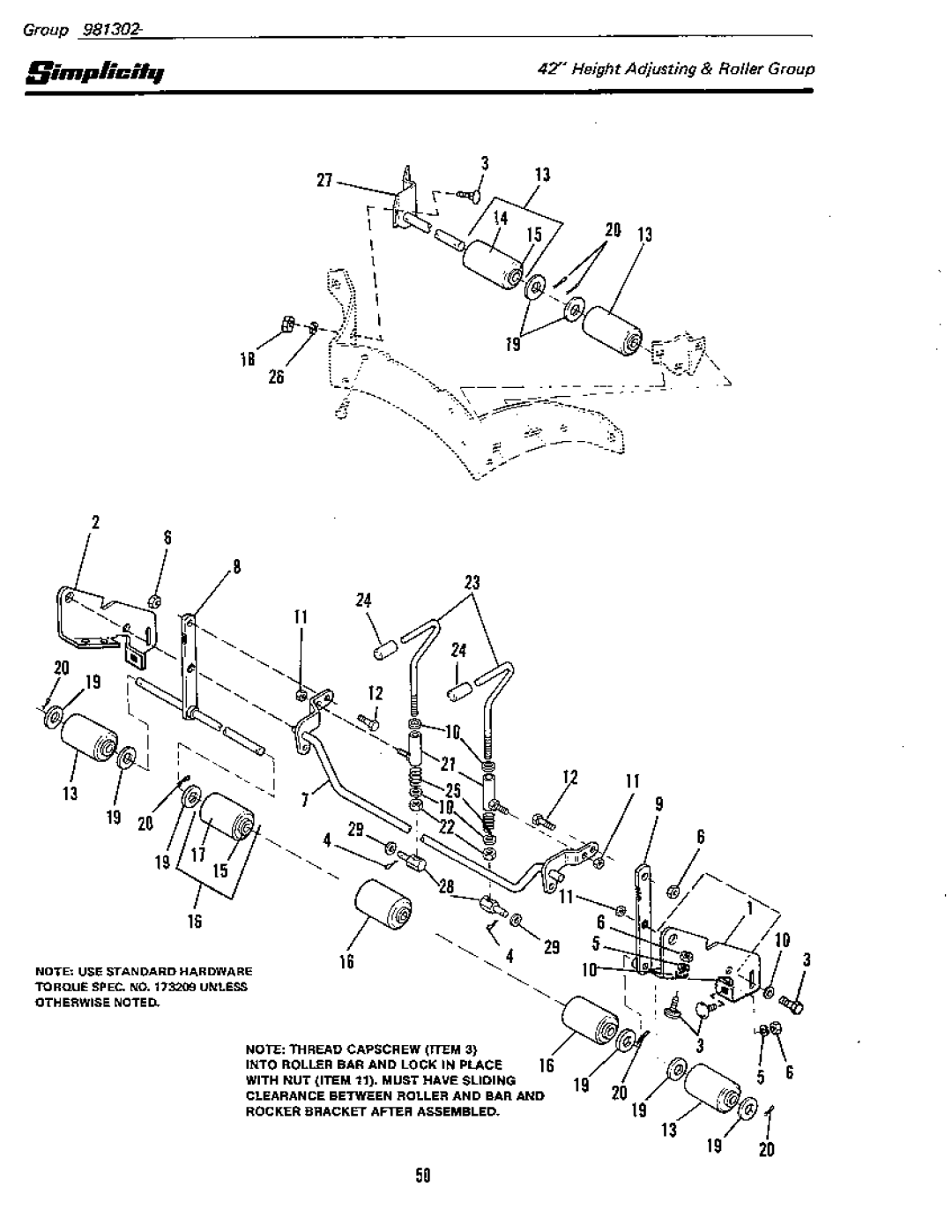 Simplicity 7013 S manual 