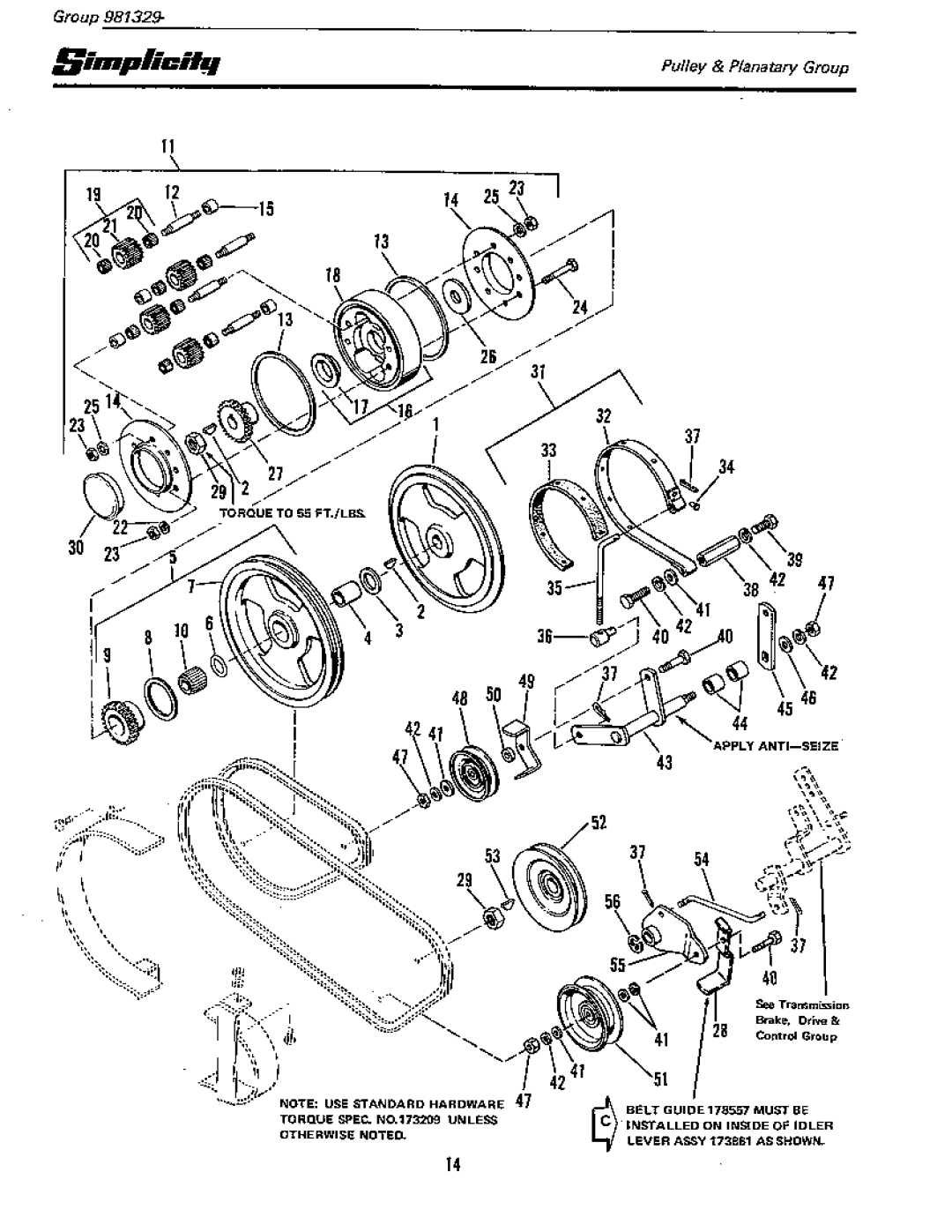 Simplicity 7014S manual 