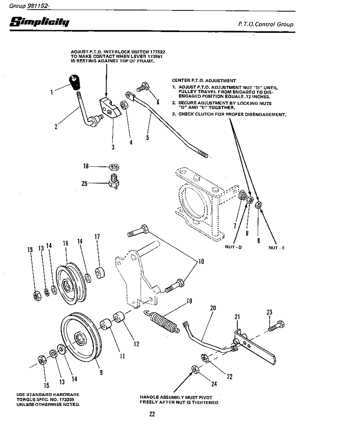 Simplicity 7014S manual 