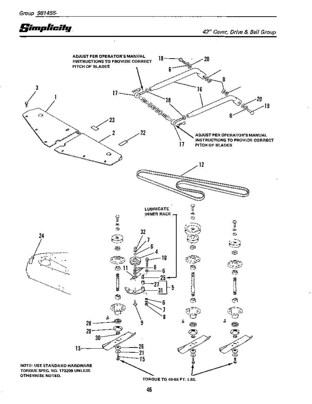 Simplicity 7014S manual 