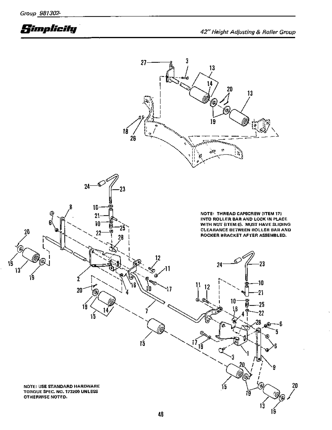 Simplicity 7014S manual 