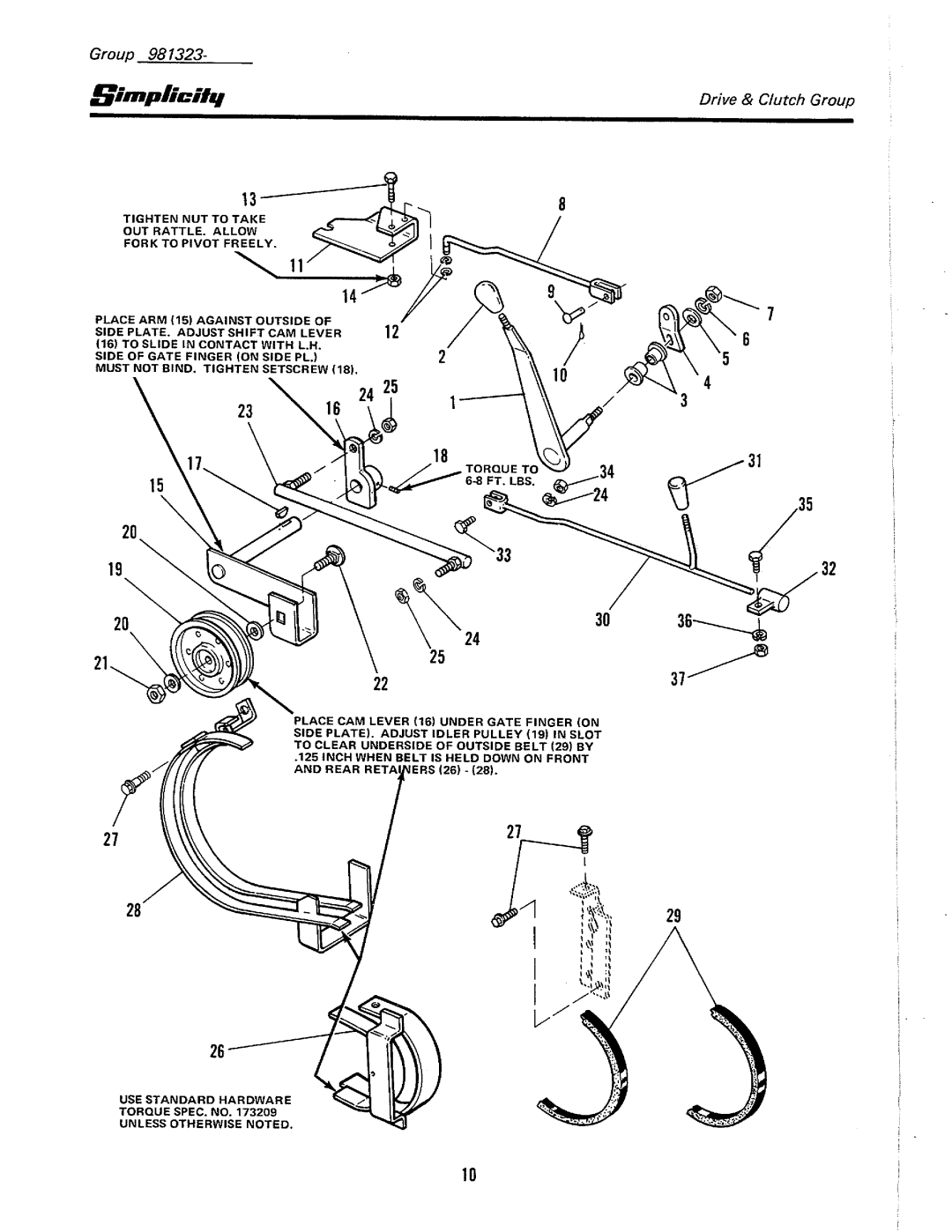 Simplicity 7016, 7010 manual 