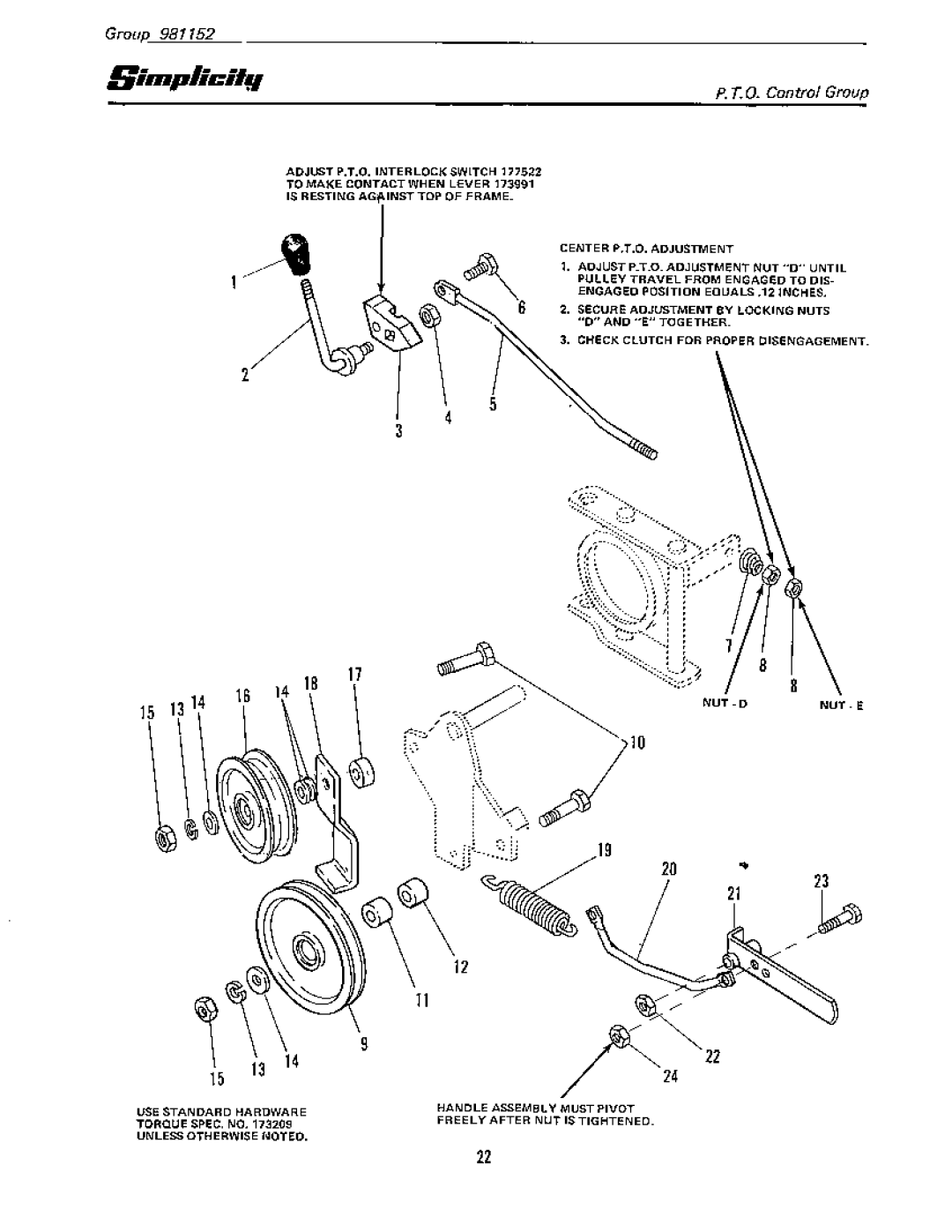 Simplicity 7016 H manual 