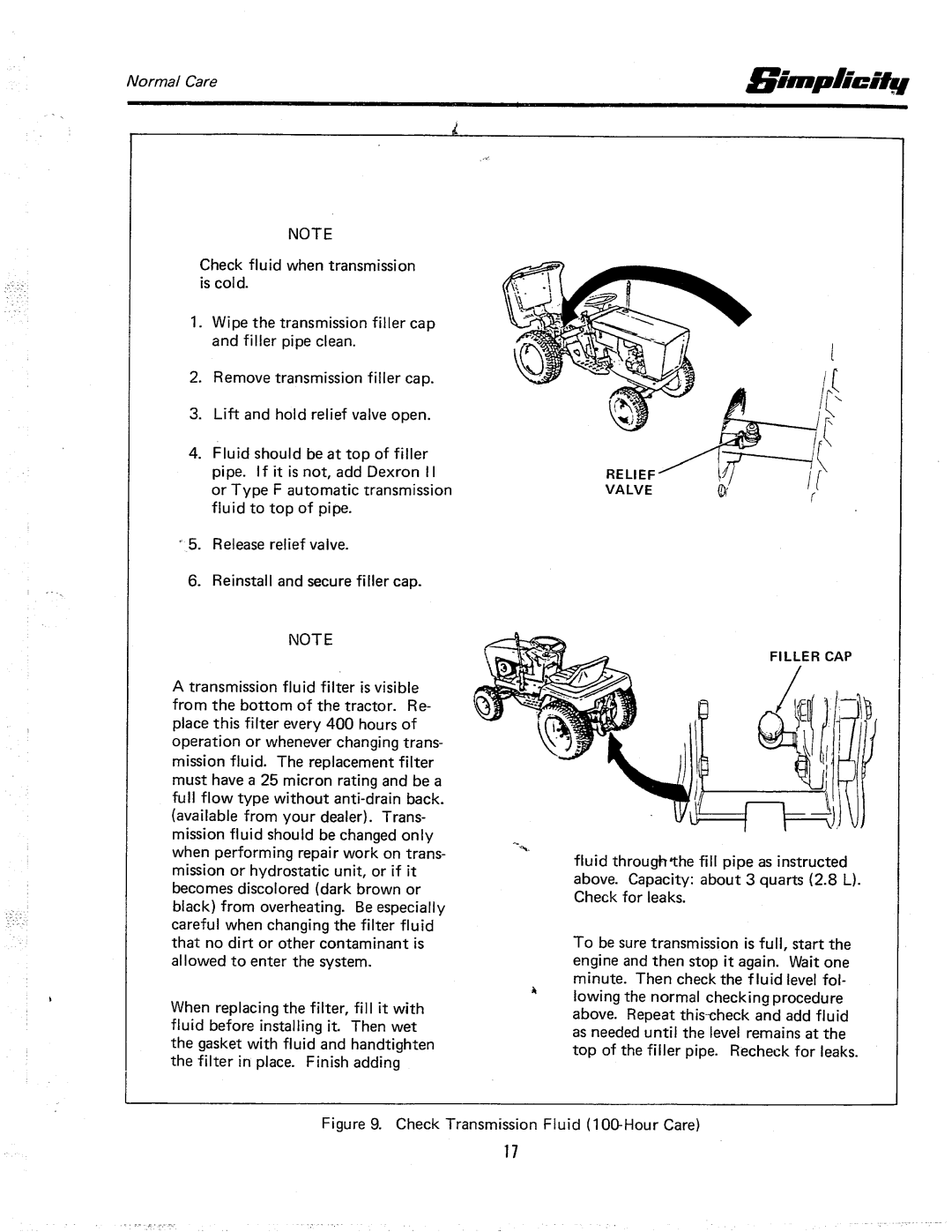 Simplicity 7018H manual 