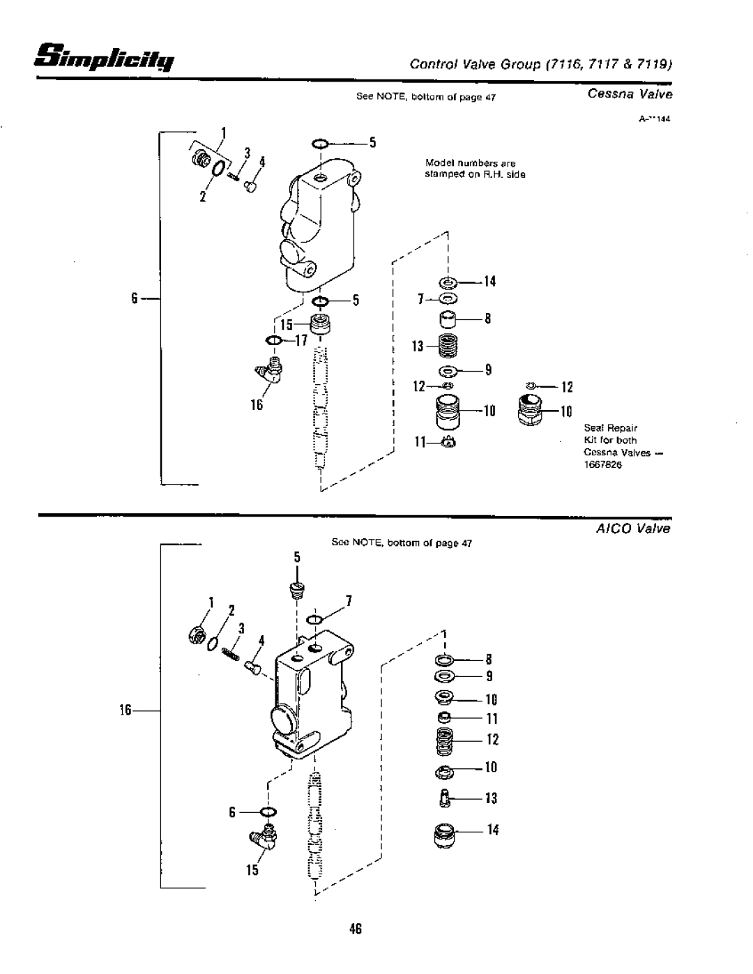 Simplicity 7100 Hydrostatic Series manual 