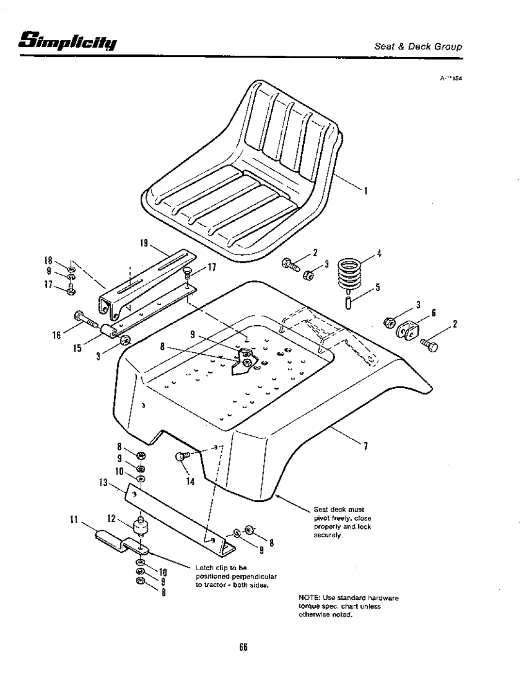 Simplicity 7100 Hydrostatic Series manual 