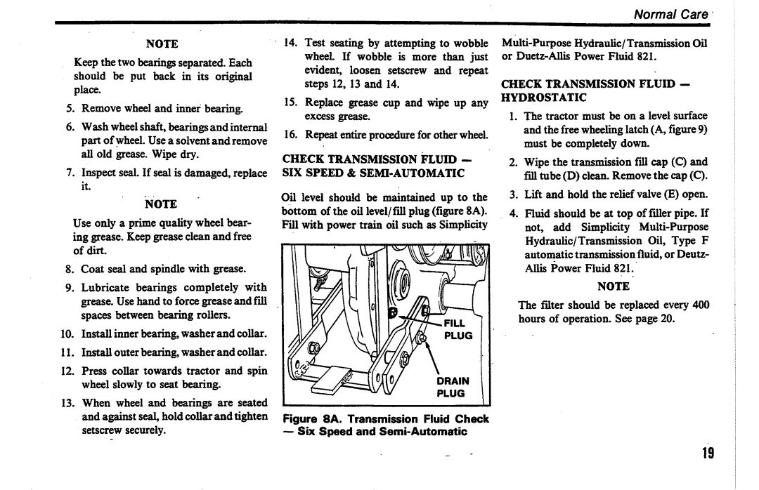 Simplicity 7100 Series manual 