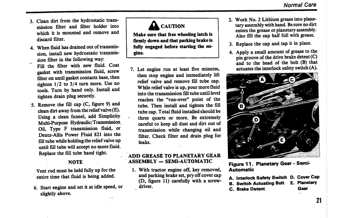 Simplicity 7100 Series manual 