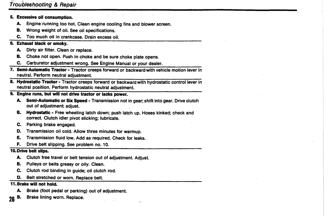 Simplicity 7100 Series manual 