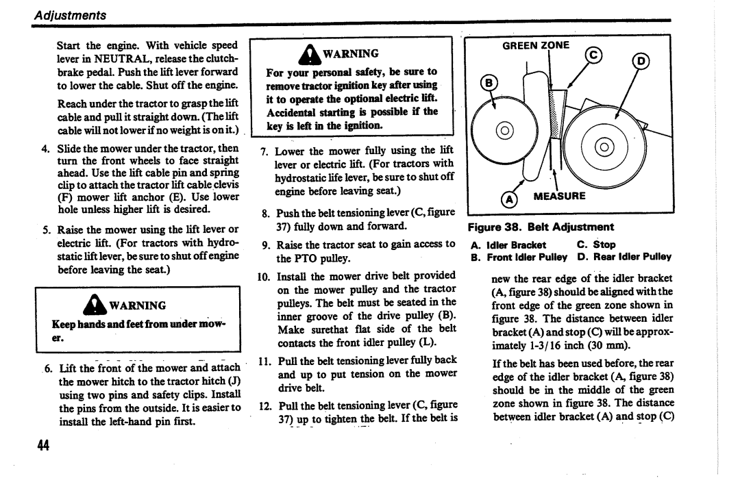 Simplicity 7100 Series manual 