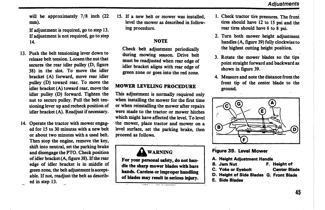 Simplicity 7100 Series manual 