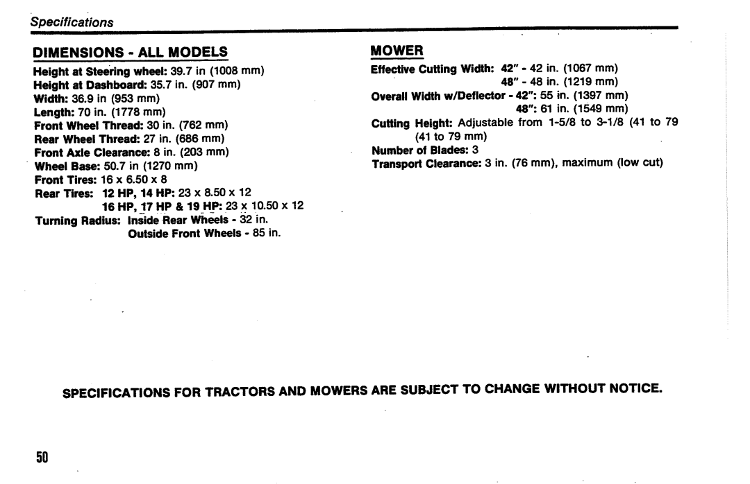 Simplicity 7100 Series manual 