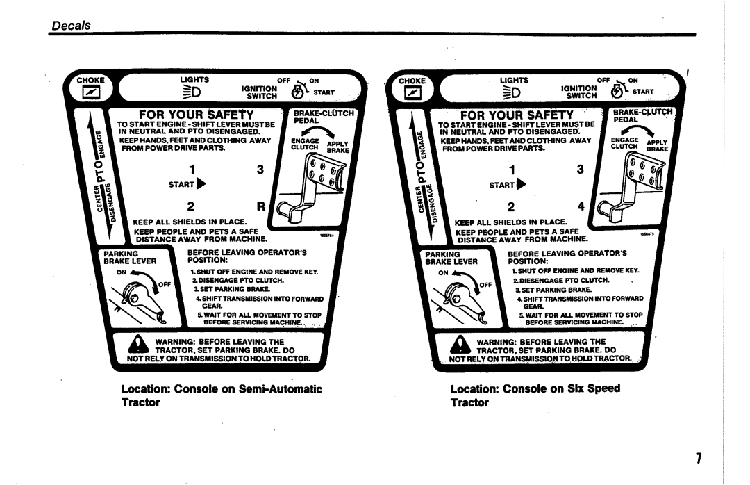 Simplicity 7100 Series manual 