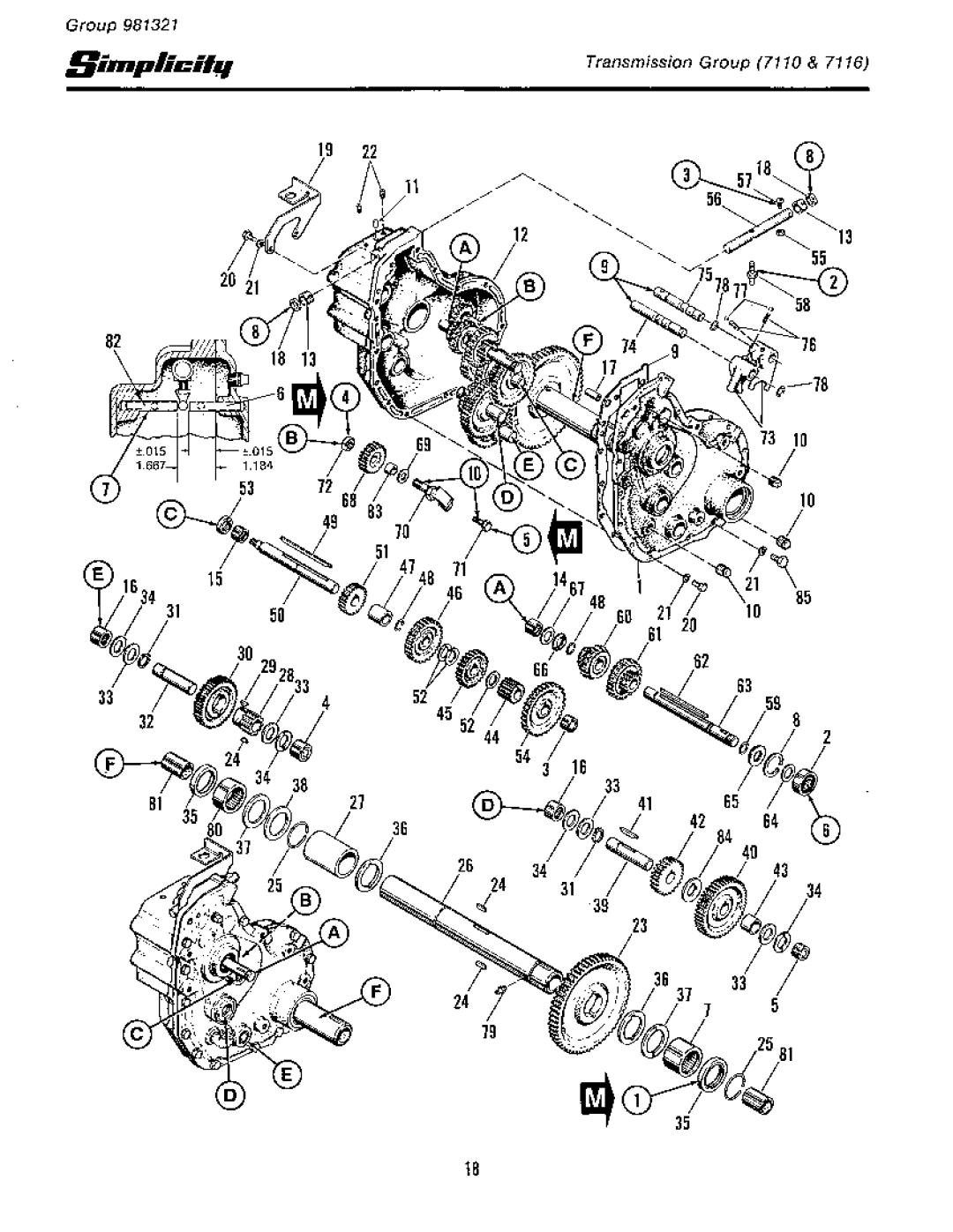 Simplicity 7110 manual 