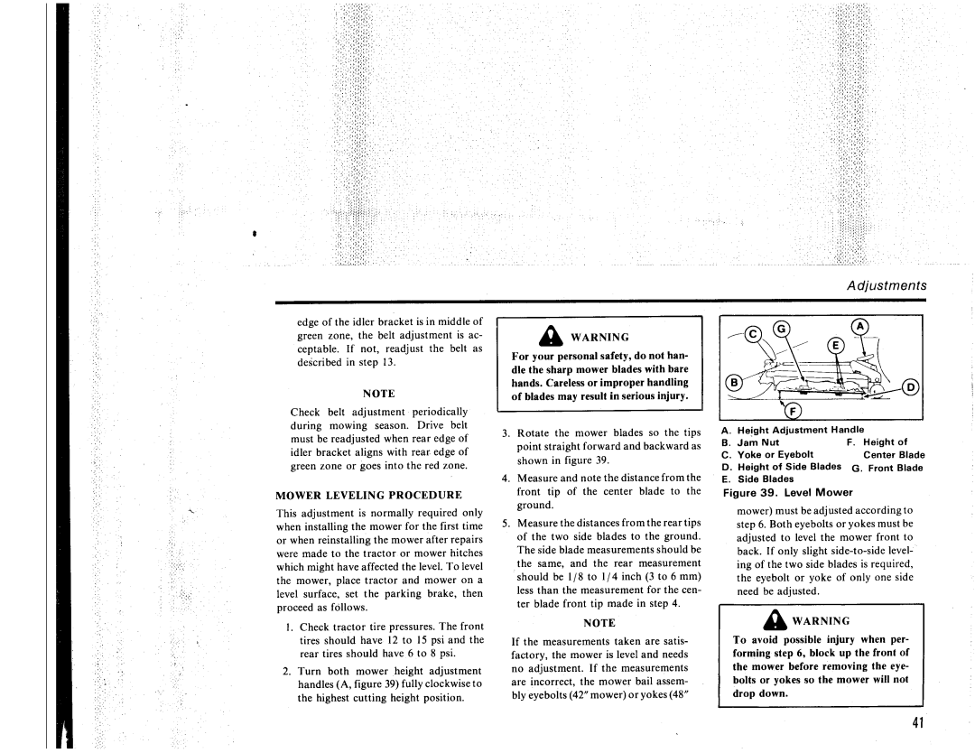 Simplicity 7116, 7112, 7119, 7117, Series 7100 manual 