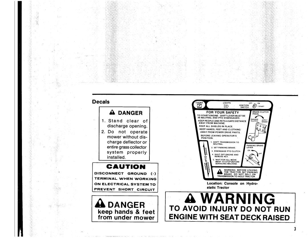 Simplicity 7112, 7119, 7117, 7116, Series 7100 manual 