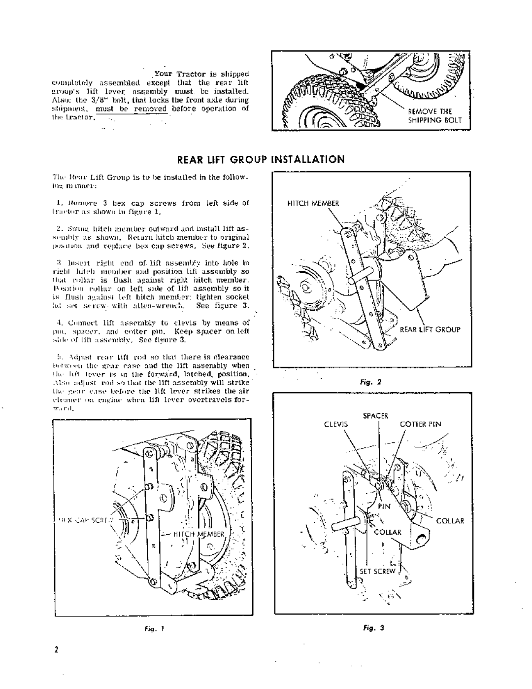 Simplicity 750 manual 