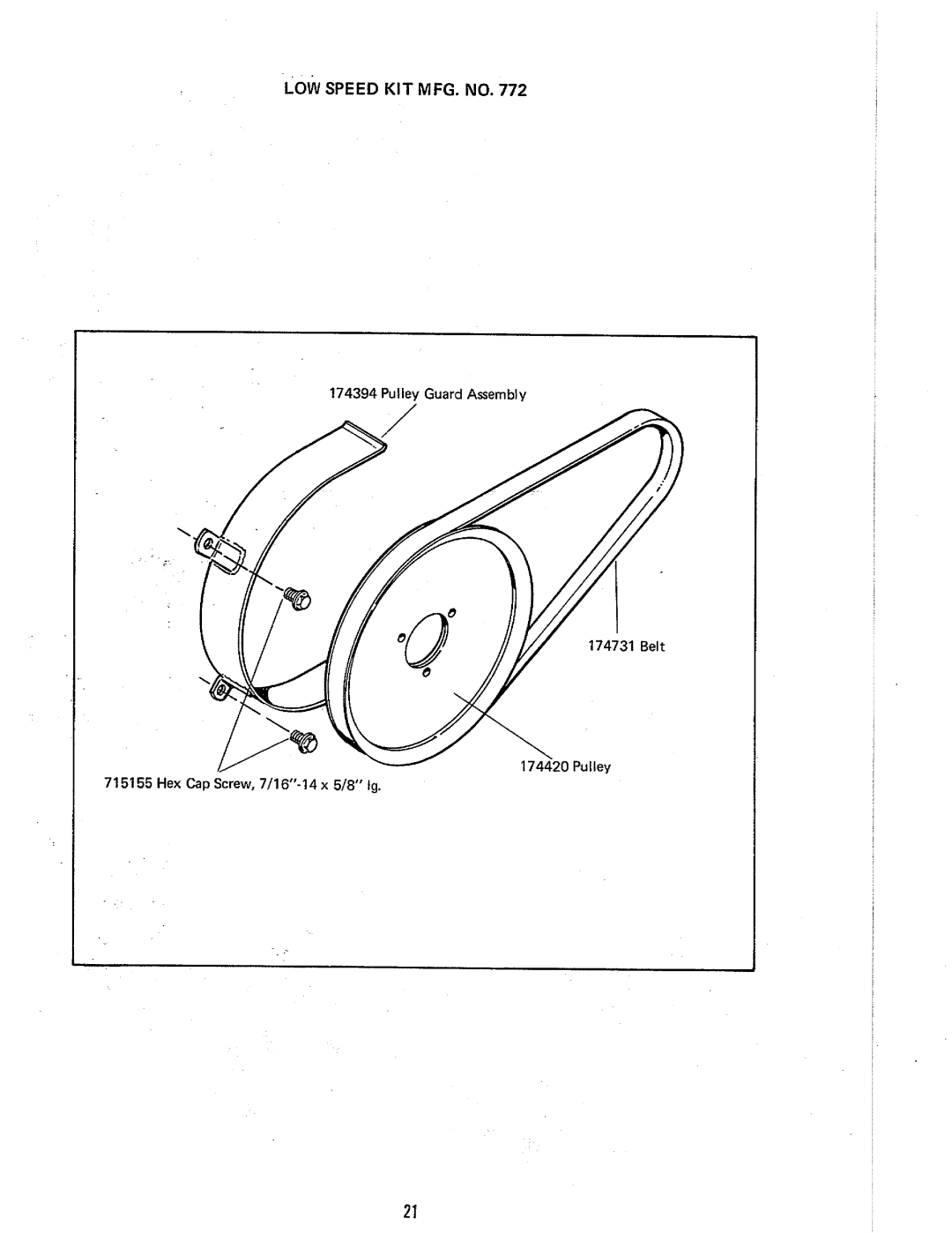 Simplicity 772 manual 