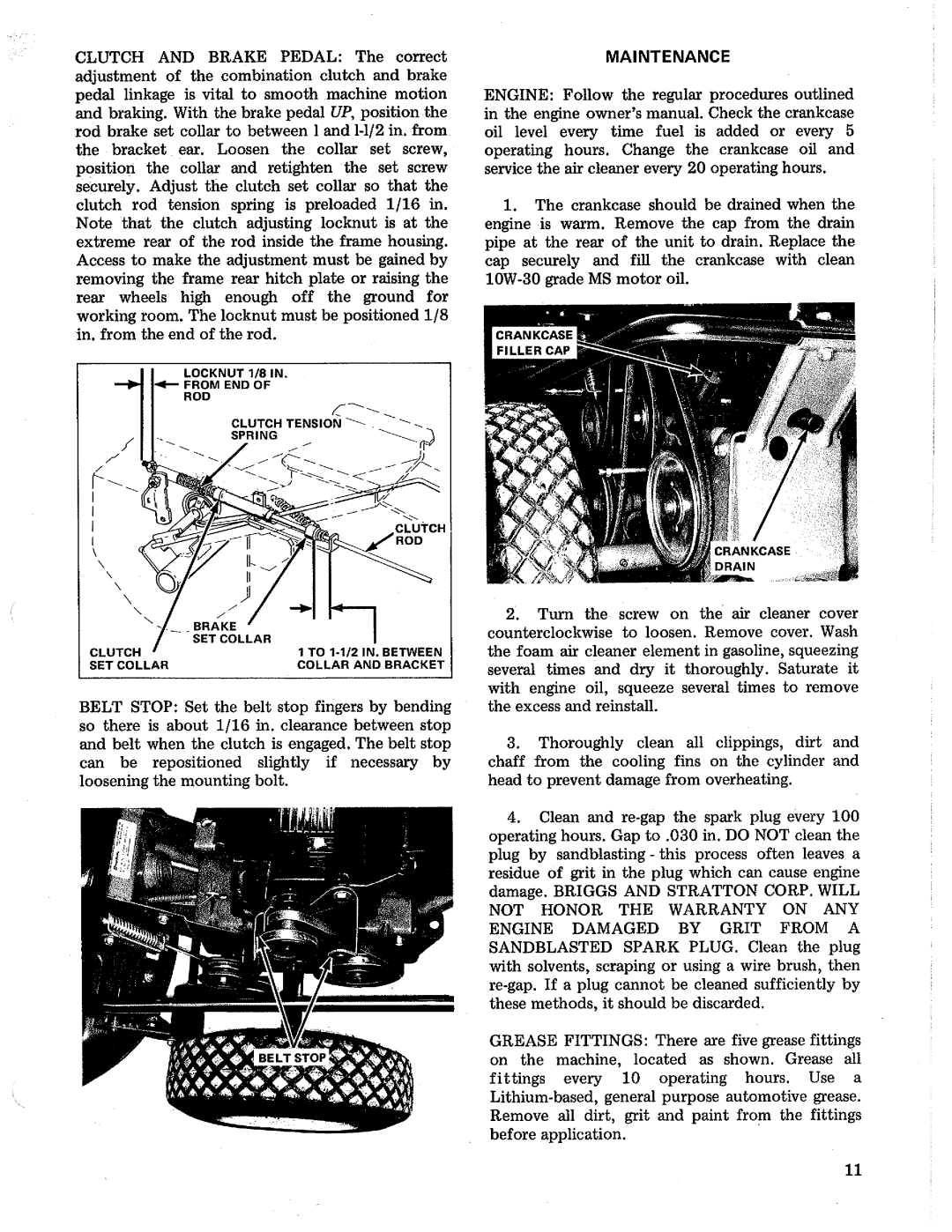 Simplicity 775, 774 manual 