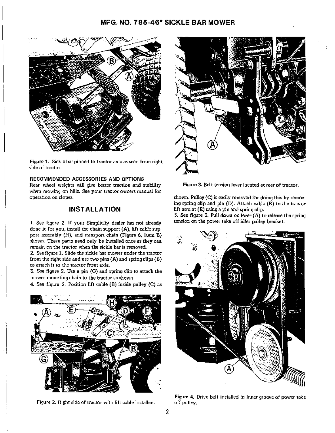 Simplicity 785 manual 