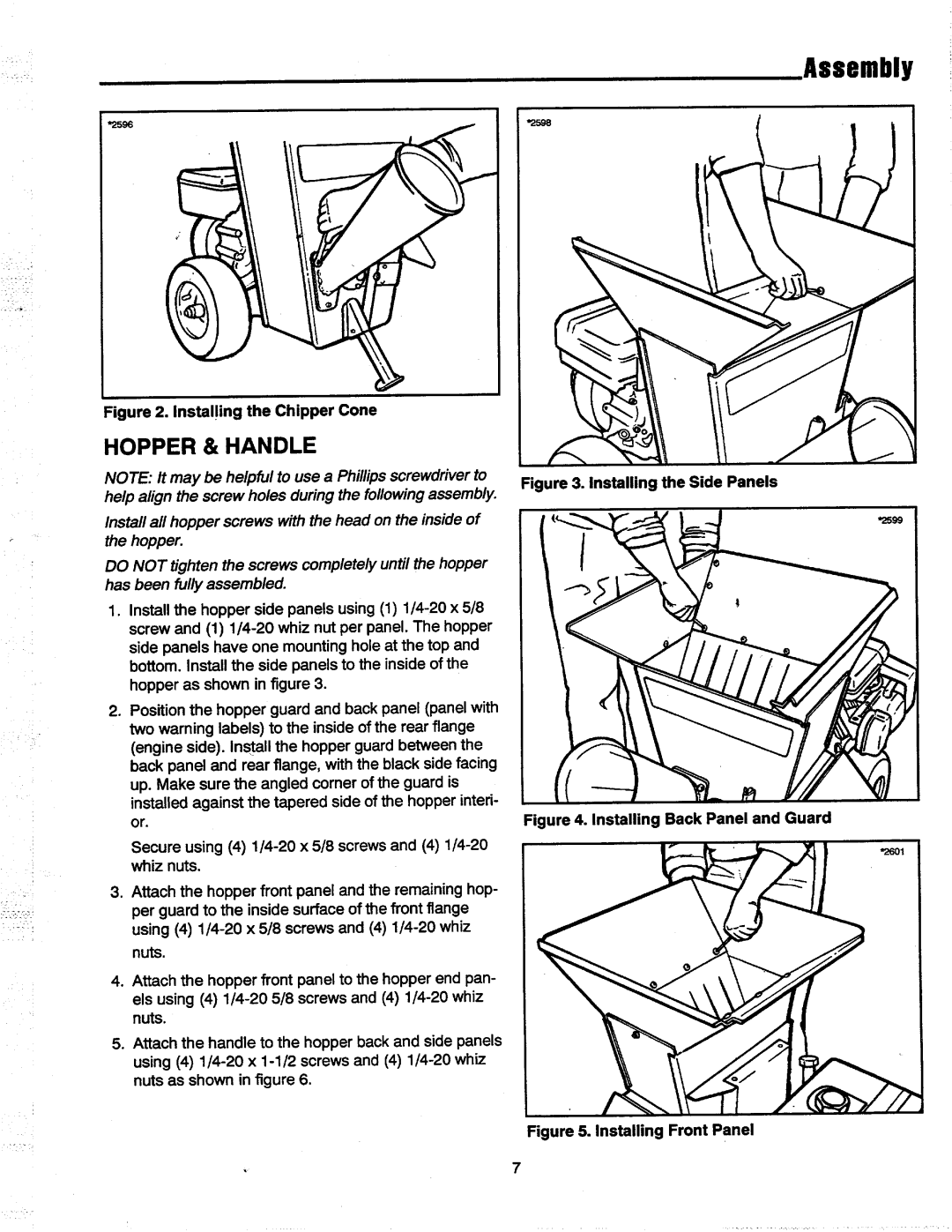 Simplicity 5/12, 8/12 manual 