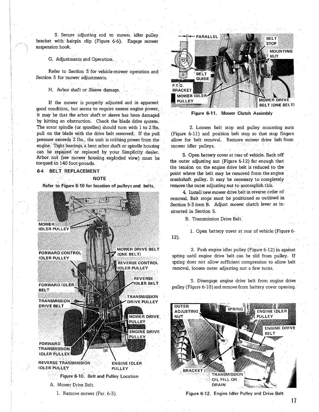 Simplicity 998, 830, 1000 manual 