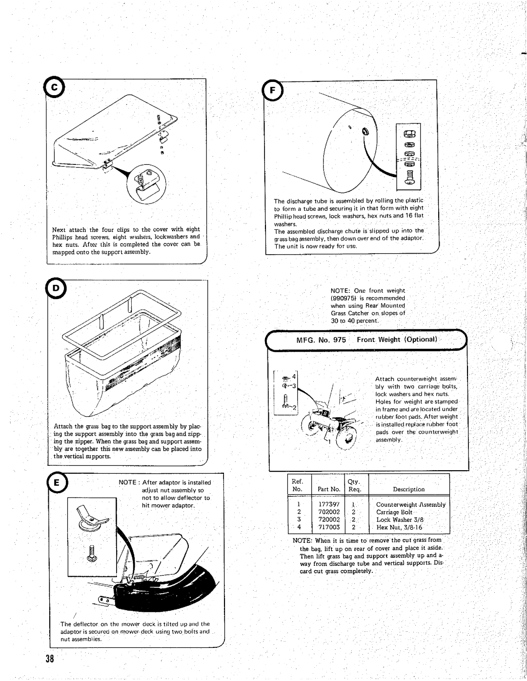 Simplicity 998, 830, 1000 manual 