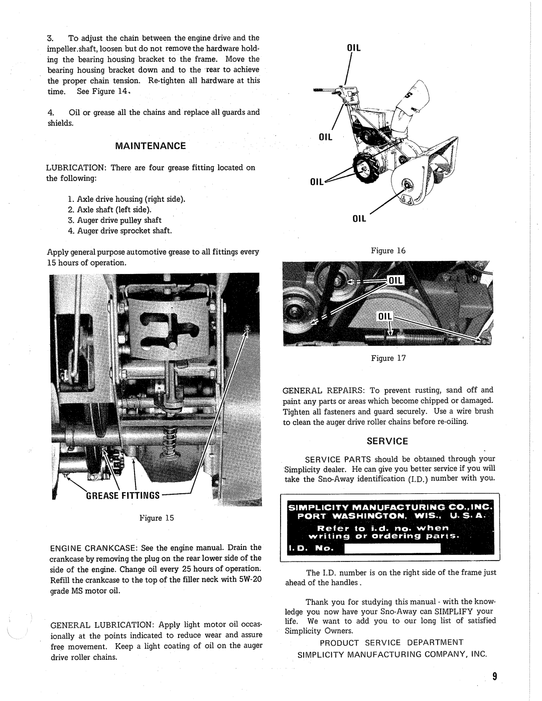 Simplicity 869 manual 