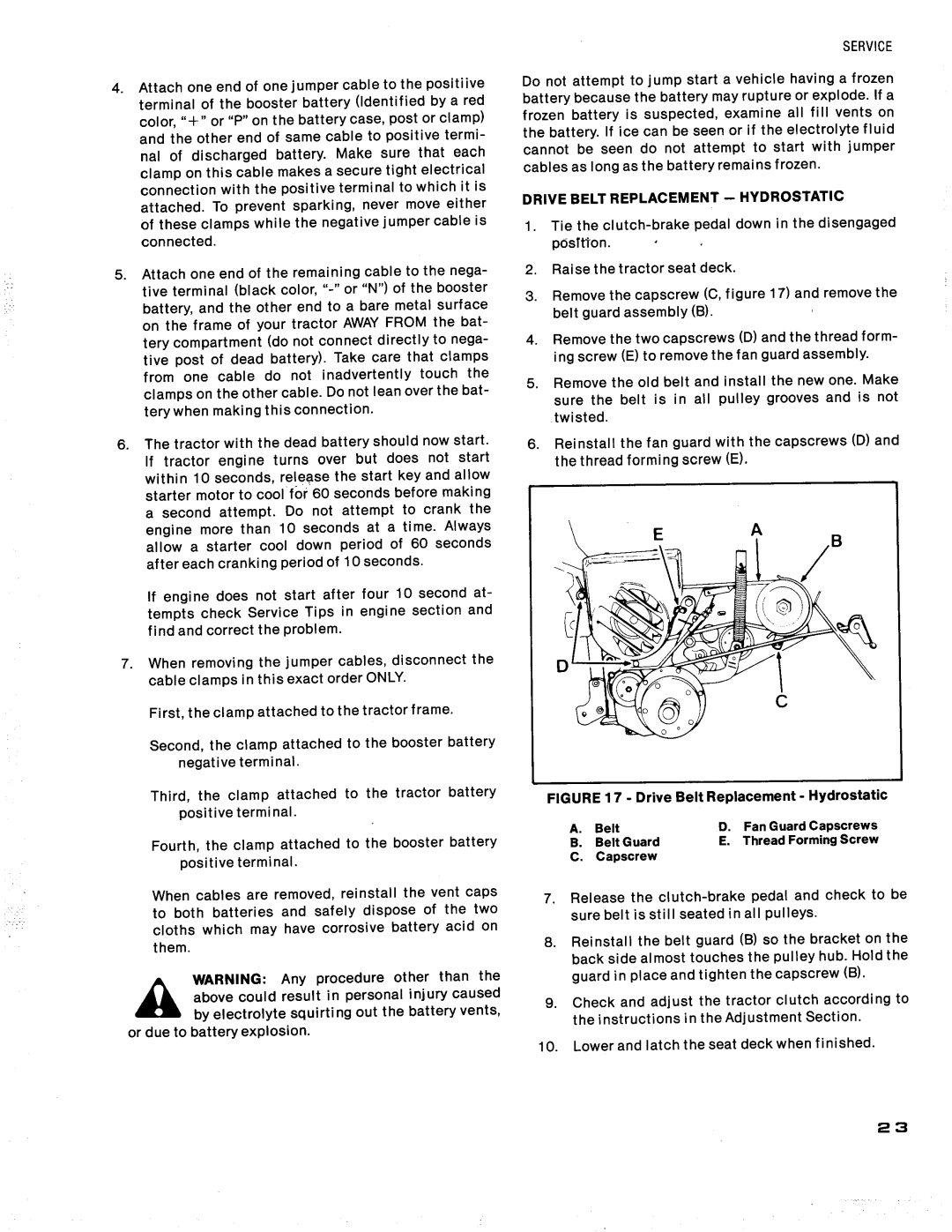 Simplicity 916-H, 919-H, 912-H, 914-H, 917-H manual 