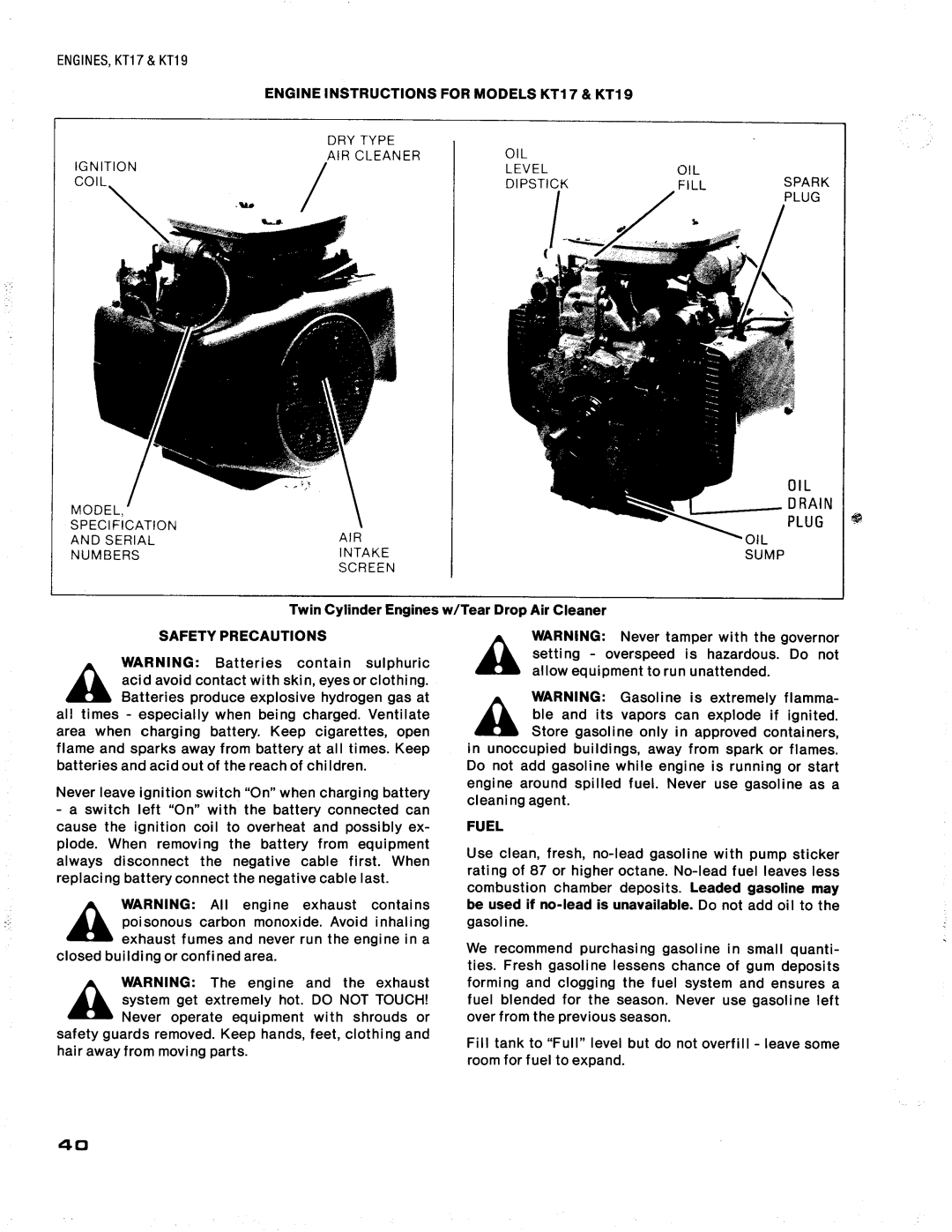 Simplicity 912-H, 916-H, 919-H, 914-H, 917-H manual 