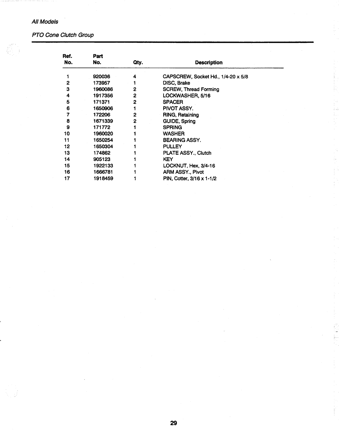 Simplicity 917H-48 manual 