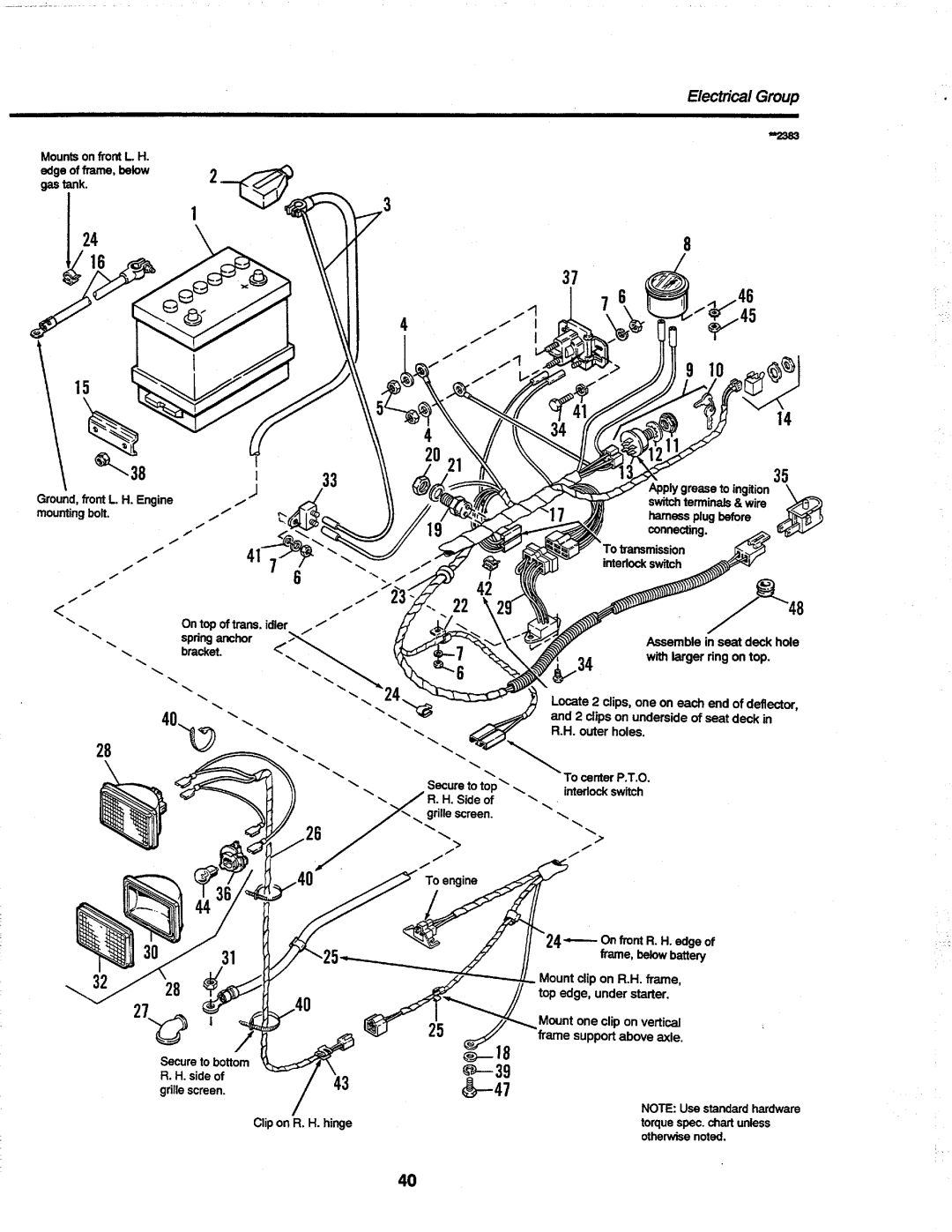 Simplicity 917H-48 manual 