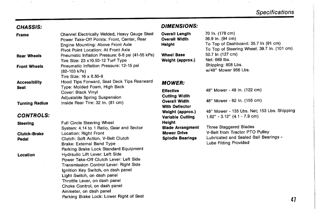 Simplicity 918H manual 