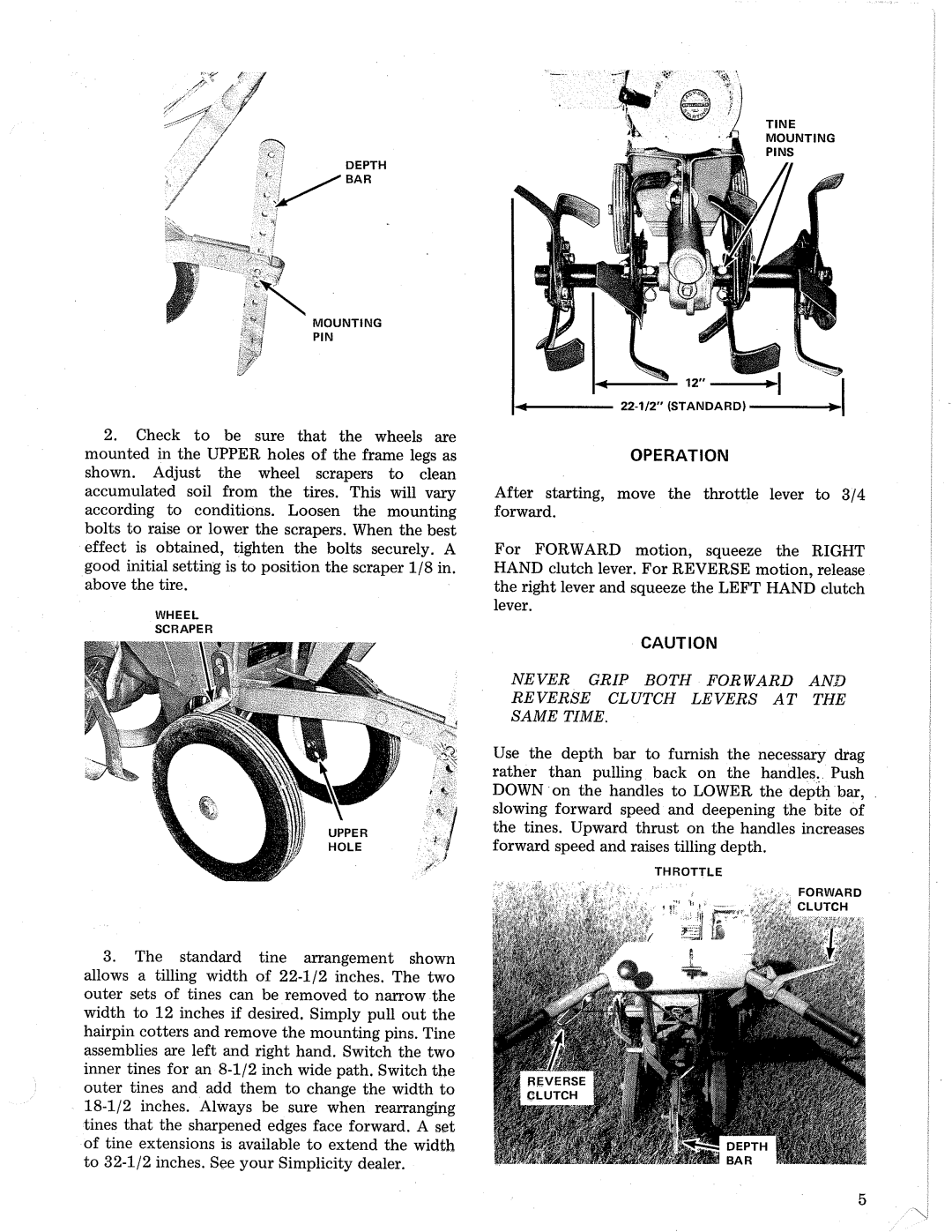 Simplicity 938 manual 